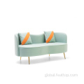module sofas Good Price Fashion Leather Reception Office Leisure Sofa Manufactory